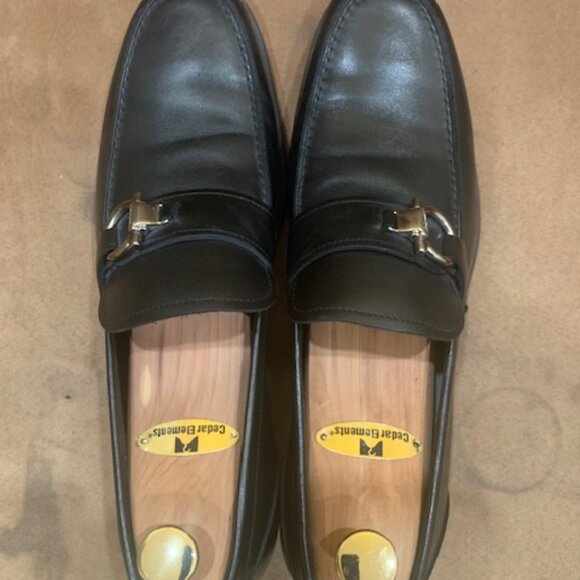 Salvatore Ferragamo Leather Loafers Men\'s Size 9.5 main image 4